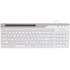Клавиатура A4Tech Fstyler Ukr FK25 White (FK25 (White))