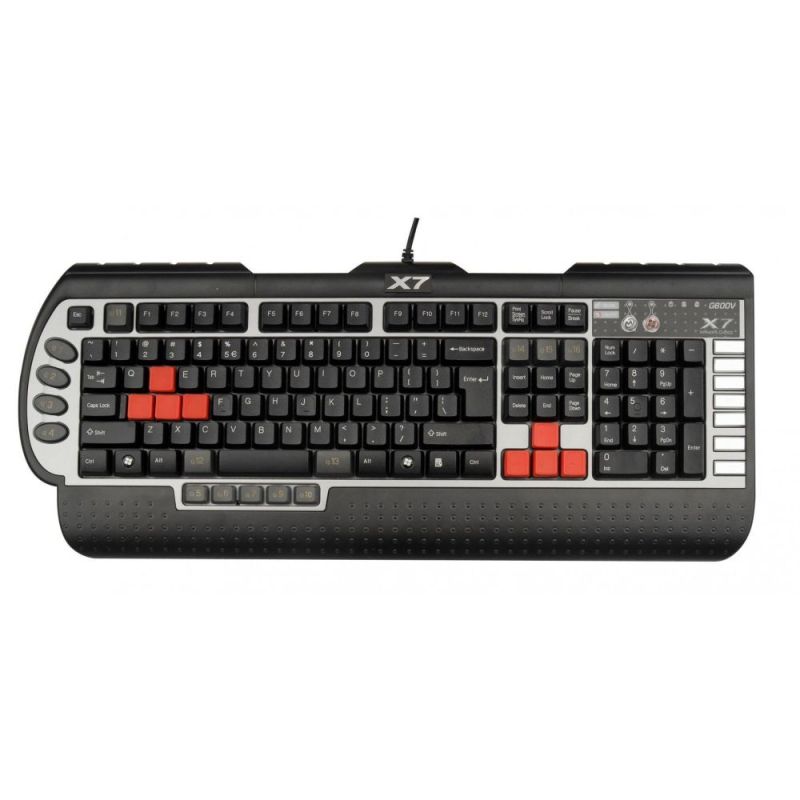 Клавіатура A4Tech X7 G800V Black (G800V USB (Black))