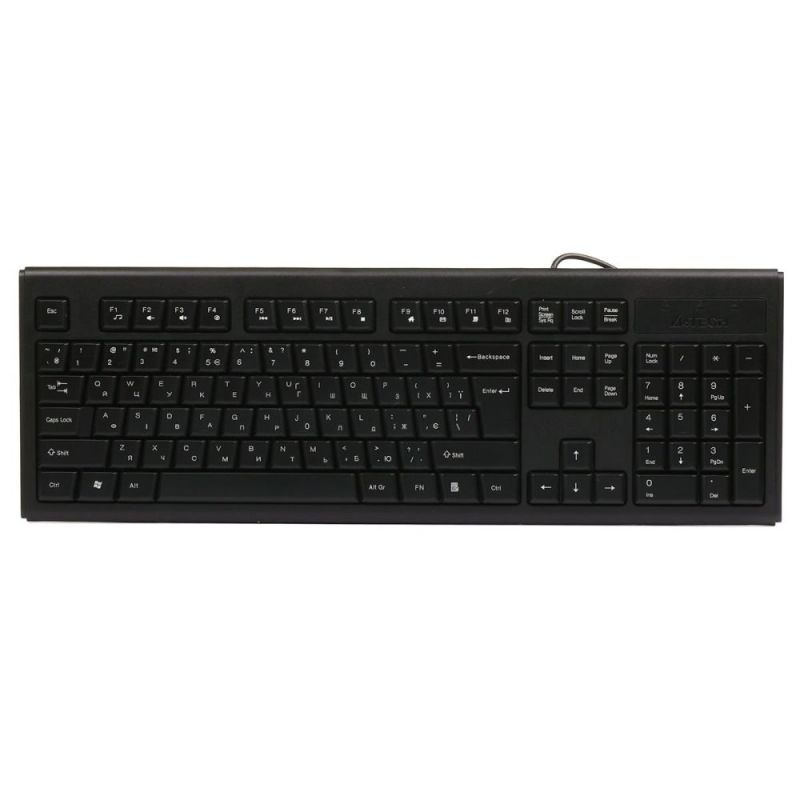 Клавiатура A4tech KRS-83 Black (KRS-83 USB (Black))