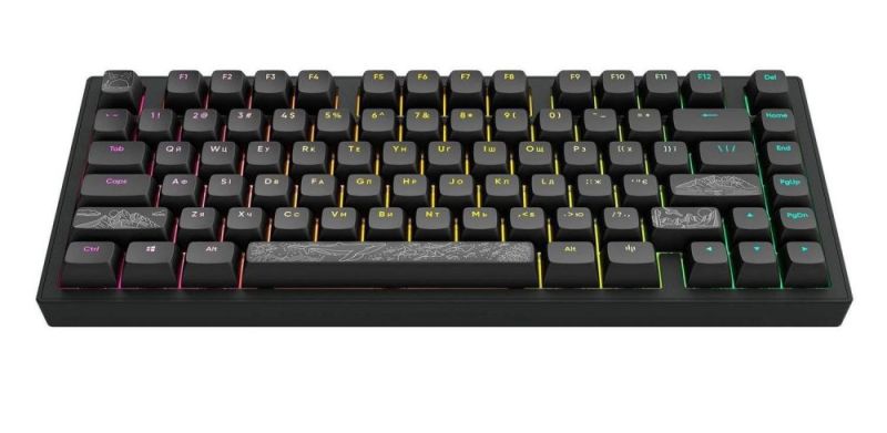 Клавіатура Dark Project ALU81 Terra Nostra Black (DPKB_NOSTRA_81_ANSI_BLACK_UA)