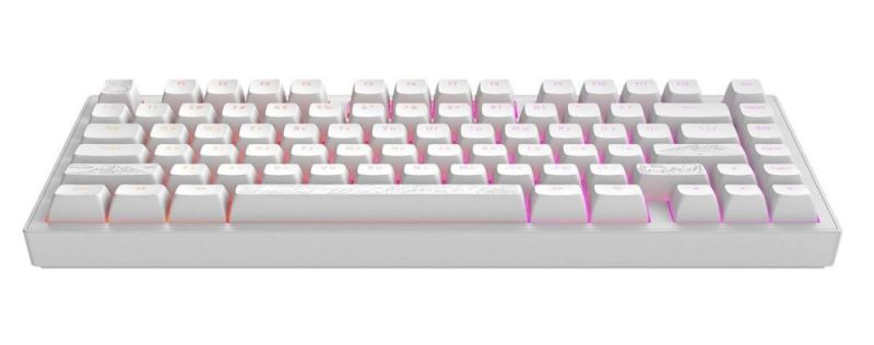 Клавіатура Dark Project ALU81 Terra Nostra White (DPKB_NOSTRA_81_ANSI_WHITE_UA)