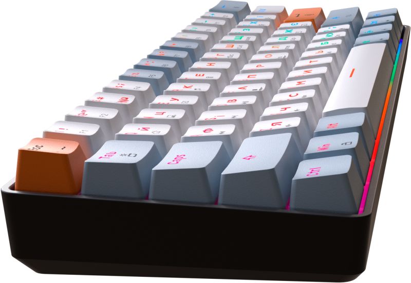 Клавиатура GamePro Red Swich Hot-Swap RGB Black (MK130R)