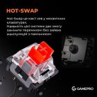 Клавиатура GamePro Red Swich Hot-Swap RGB Black (MK130R)