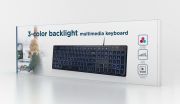 Клавіатура Gembird Ukr Black (KB-UML3-01-UA)