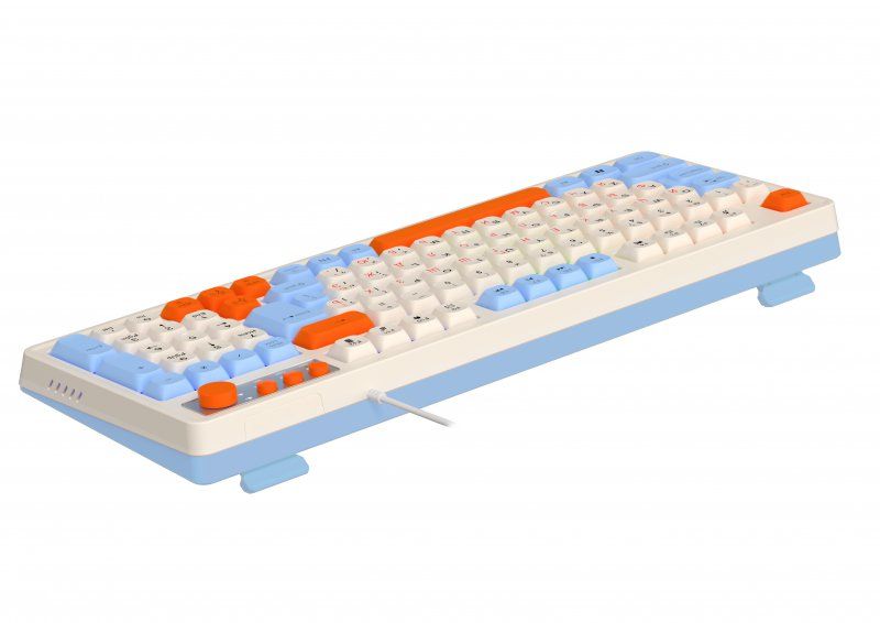 Клавиатура Maxxter White (KBG-3C01-UA)