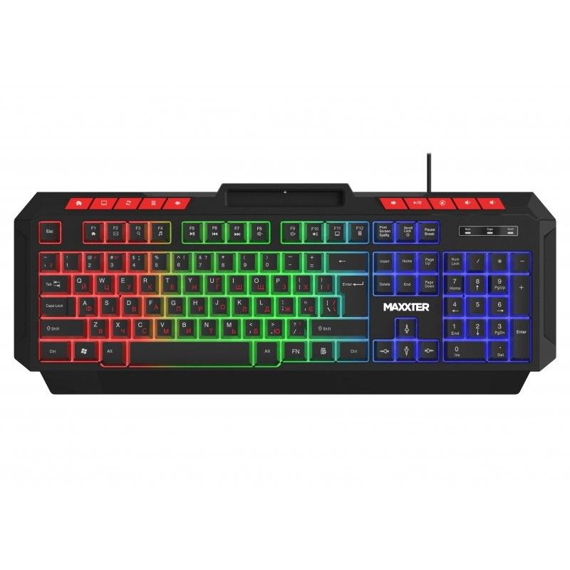Клавиатура Maxxter Black (KBG-UML-02B-UA)