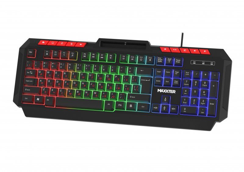 Клавиатура Maxxter Black (KBG-UML-02B-UA)