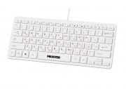 Клавиатура Maxxter White (KBM-C01W-UA)