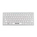 Клавiатура бездротова Maxxter Silver (KBW-C01S-UA)