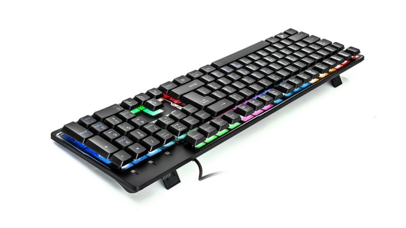 Клавіатура REAL-EL Comfort 7011 Backlit Ukr Black (EL123100043)