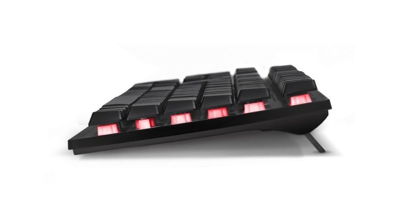 Клавіатура REAL-EL Comfort 7011 Backlit Ukr Black (EL123100043)