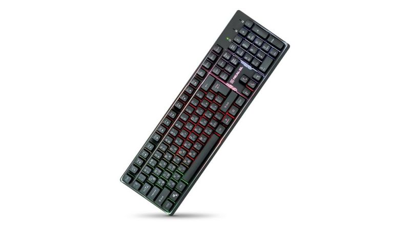 Клавіатура REAL-EL Comfort 7011 Backlit Ukr Black (EL123100043)