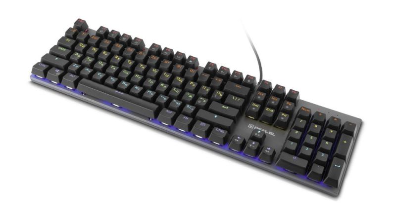 Клавіатура REAL-EL M 13 Grey USB (EL123100045)