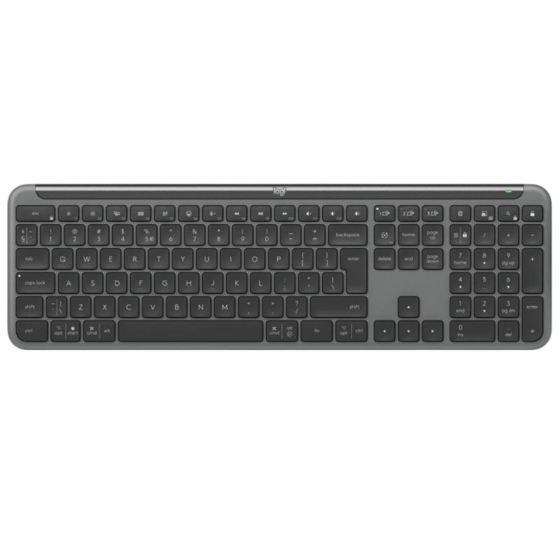 Клавиатура беспроводная Logitech Signature Slim K950 US Graphite USB (920-012465)