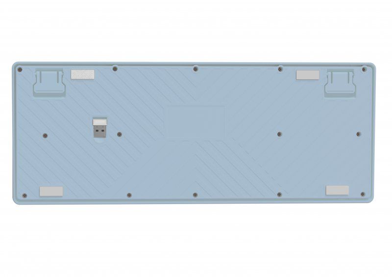 Клавиатура беспроводная Maxxter White (KBGW-3C01-UA)