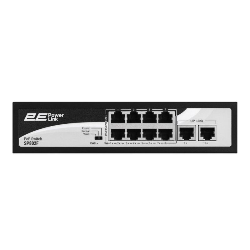 Комутатор 2E PowerLink SP802F (2E-SP802F-2)