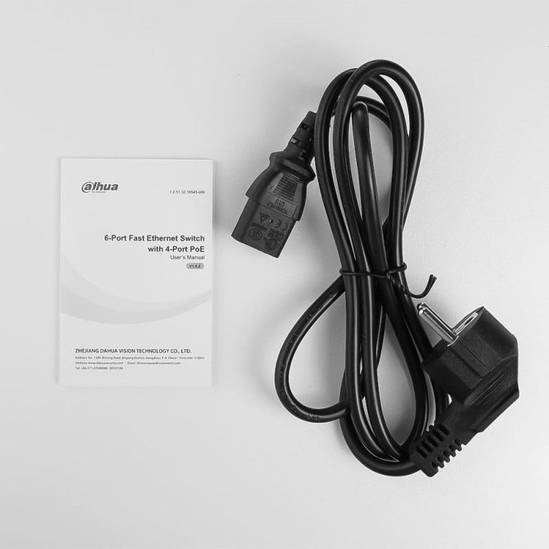 Комутатор Dahua (DH-PFS3006-4ET-36)