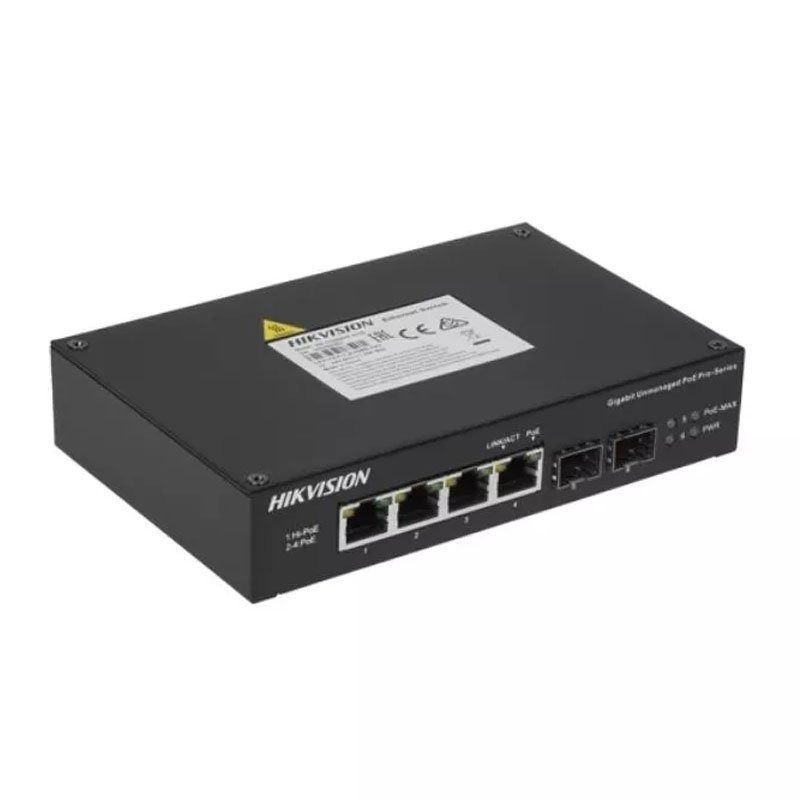 Комутатор Hikvision (DS-3T0506HP-E/HS)