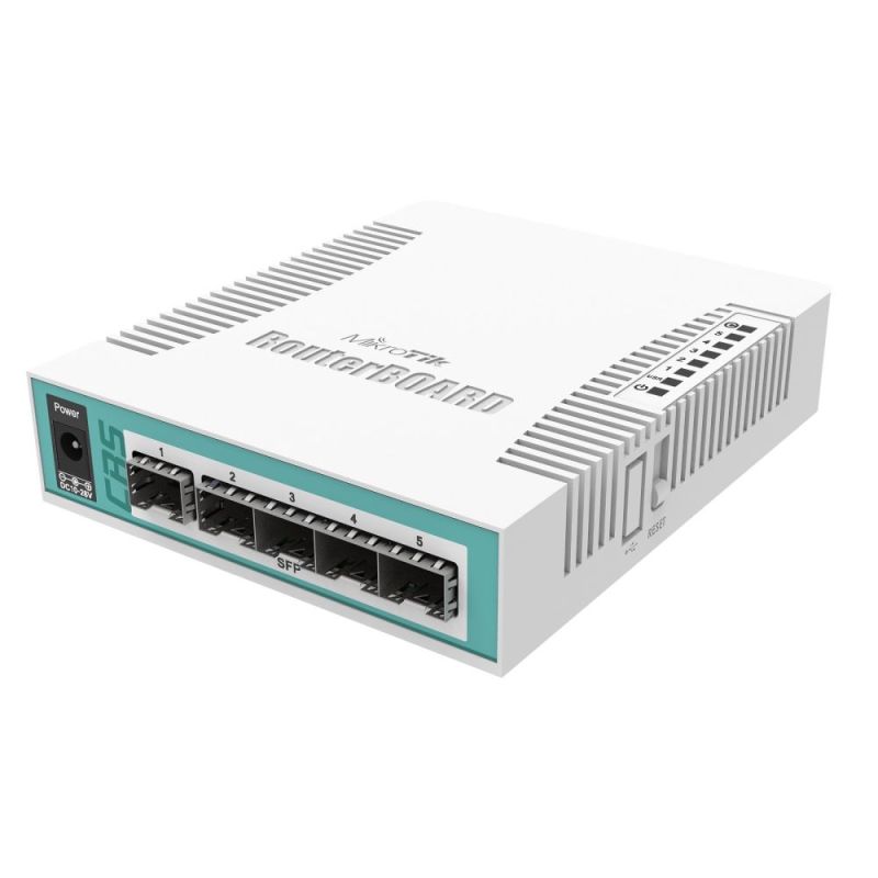 Коммутатор MikroTik (CRS106-1C-5S)