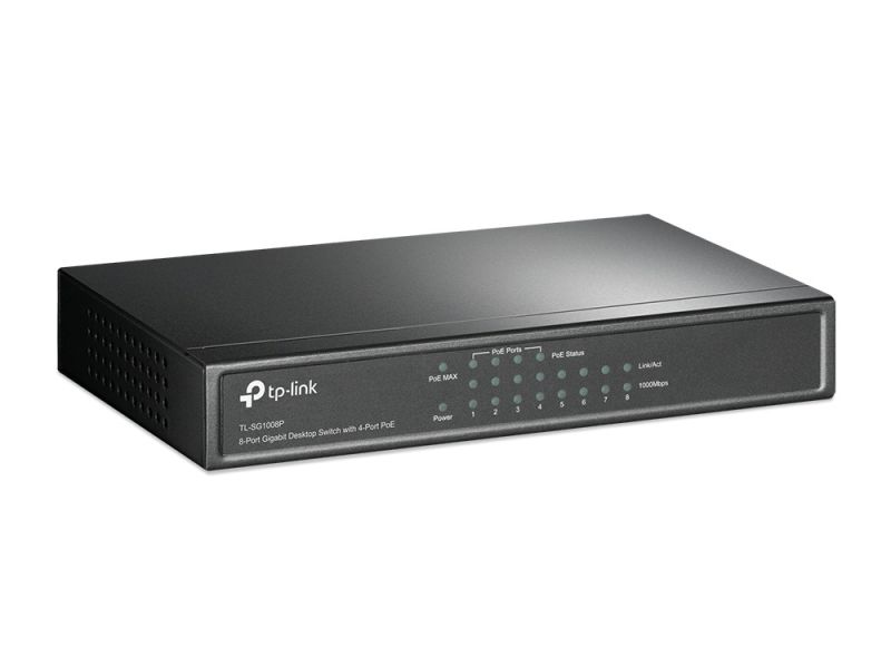 Коммутатор TP-Link (TL-SG1008P)