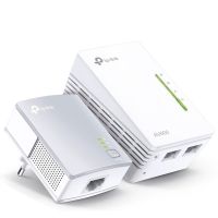 Комплект адаптерів для створення мережі Ethernet на основі електромережі (500Mbps, Wi-Fi) (TL-WPA4220KIT)