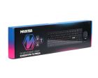 Комплект (клавиатура, мышь) беспроводной Maxxter Black (KMS-WCM-02B-UA)