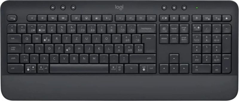 Комплект (клавиатура, мышь) беспроводной Logitech MK650 Combo for Business Graphite (920-011004)