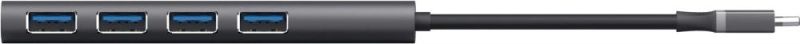 USB-хаб Trust Halyx USB Type-C 4-в-1 (24948)  (24948_TRUST)