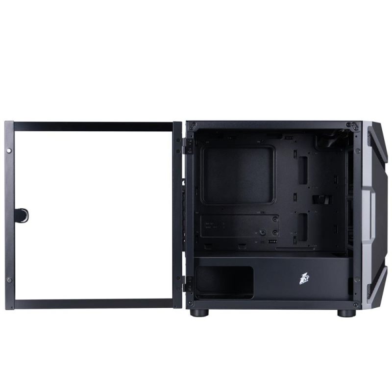 Корпус 1stPlayer D3-A Black без БП (D3-A-BK)
