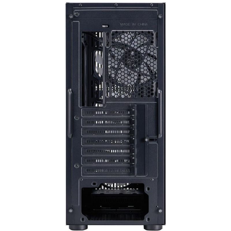 Корпус 1stPlayer Black без БП (H6-BK-4F7)
