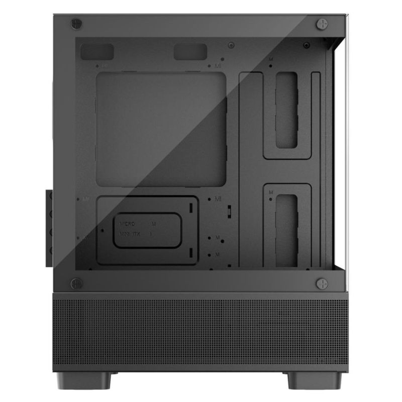 Корпус 1stPlayer Black без БП (Mi2-A-BK-2F7R-1F7)