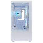 Корпус 1stPlayer White без БП (Mi5-WH-2FC7R-W-1FC7-W)