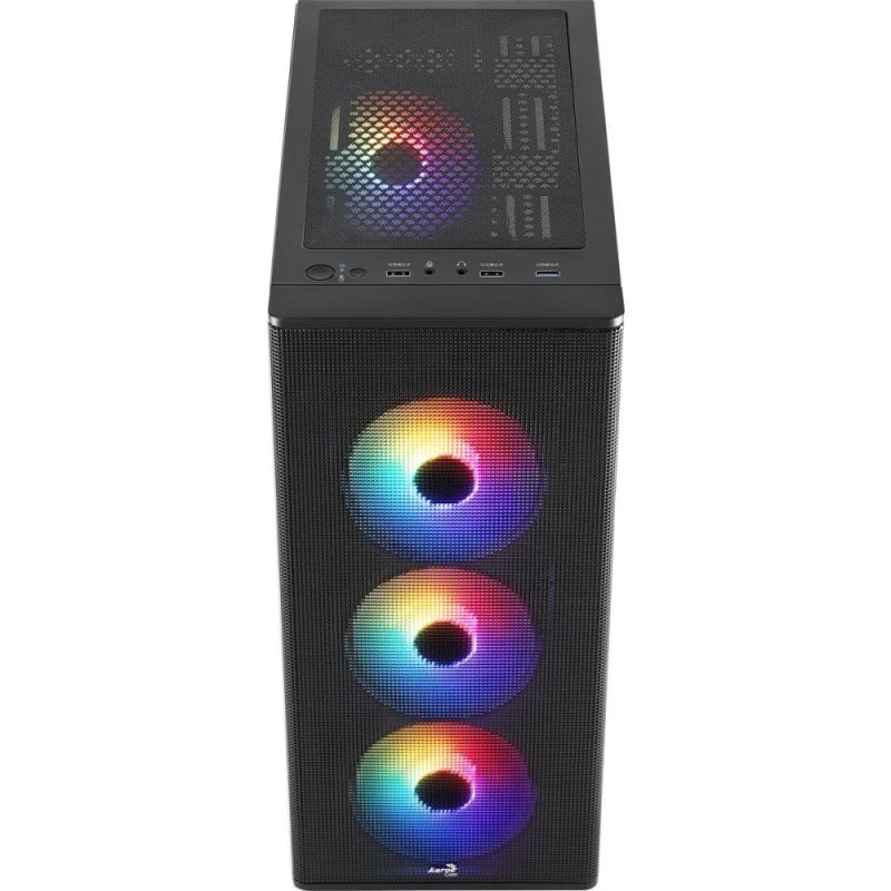 Корпус AeroCool Designer-G-BK-v2 Black без БП (ACCM-ES05143.11)