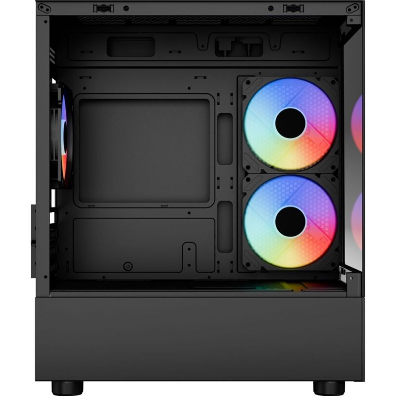 Корпус AeroCool Viewport Mini-G-BK-v2 Black без БЖ (ACCM-ES09133.11)