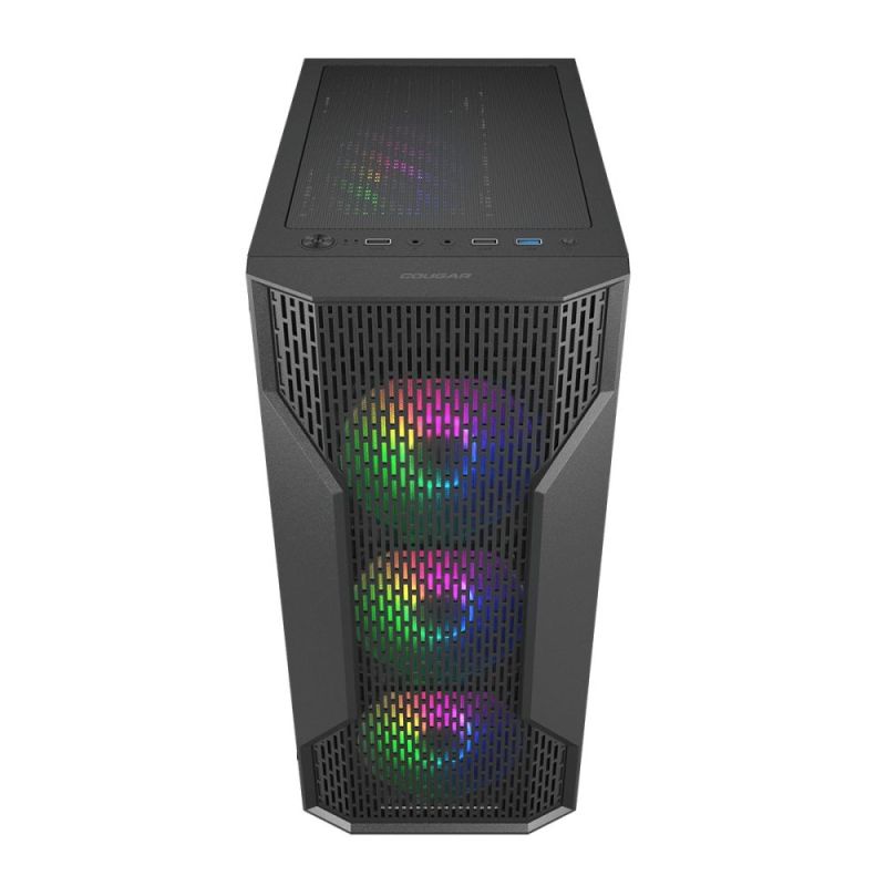 Корпус Cougar Black без БП (MX110 RGB)