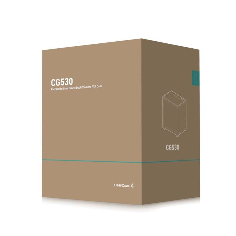 Корпус DeepCool CG530 Black без БЖ (R-CG530-BKNDA0-G-1)