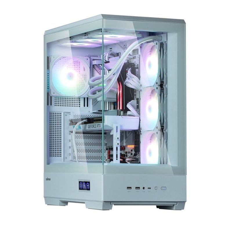 Корпус Zalman P50 DS White без БЖ (P50DSWHITE)