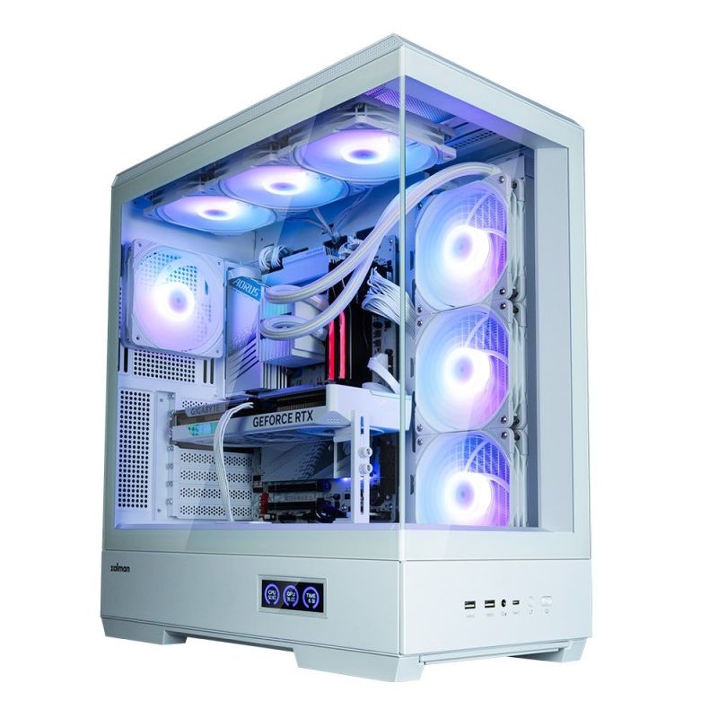 Корпус Zalman P50 DS White без БЖ (P50DSWHITE)
