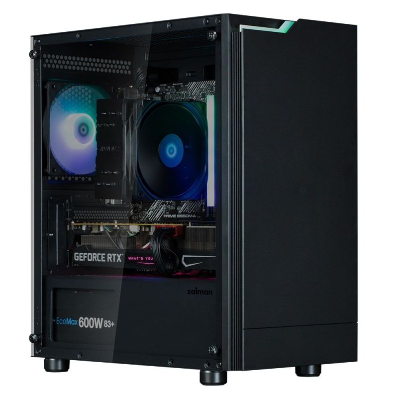 Корпус Zalman T4 Plus Black без БЖ (T4PLUS)