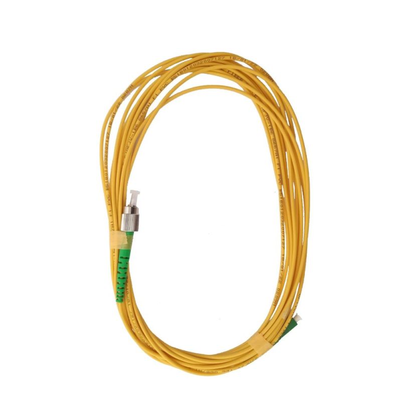 Патчкорд Abee (LC/APC-FC/APC simplex, G657A, 2.0mm, 5m)