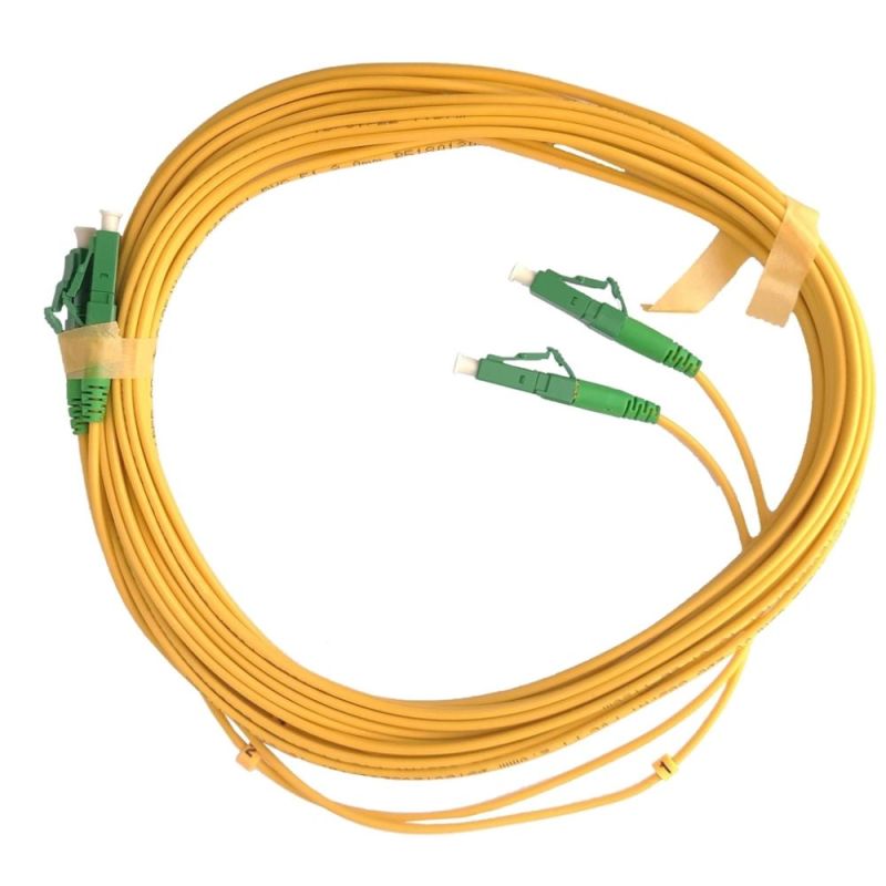 Патчкорд Abee (LC/APC-LC/APC duplex, G657A, 2.0mm, 5m)