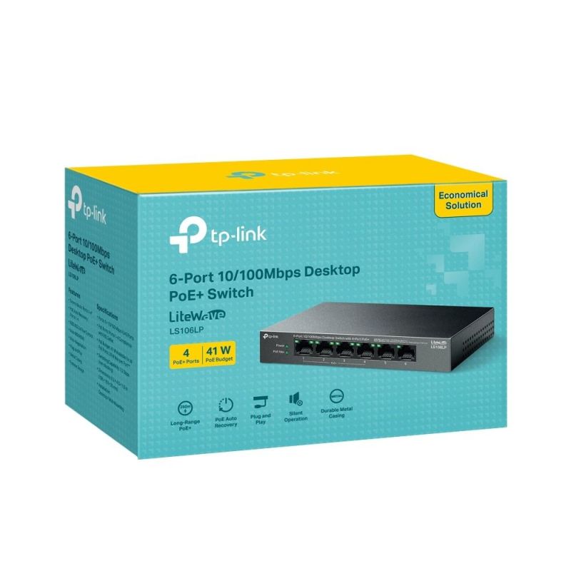 Комутатор TP-Link (LS106LP)