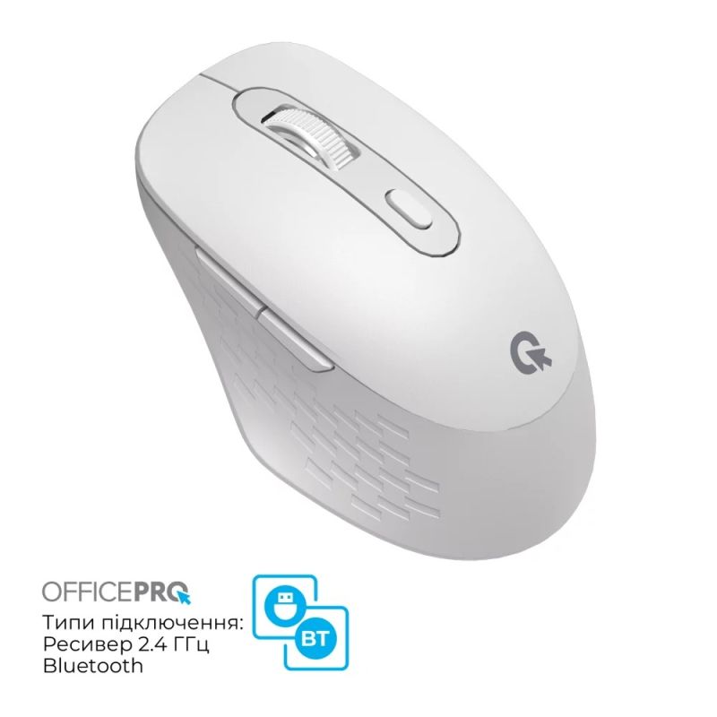 Миша бездротова OfficePro White (M265W)