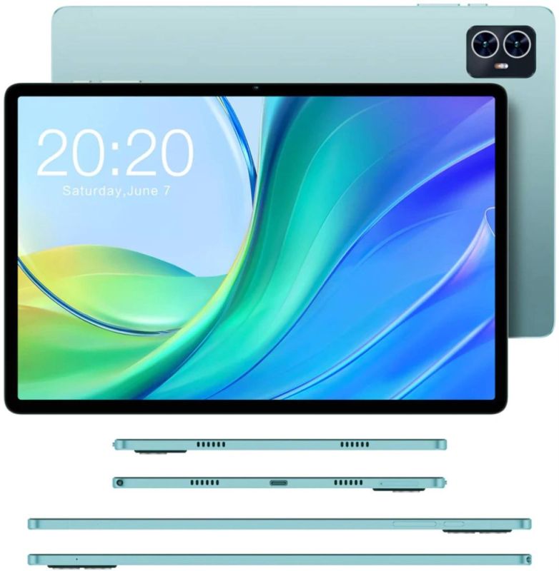 Планшет Teclast M50 8/128GB 4G Dual Sim Aqua Blue з чохлом та стілусом (M5H5CS/TL-112841)