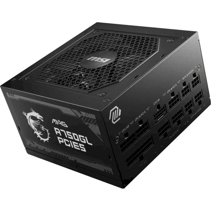 Блок живлення MSI 750W (MAG A750GL PCIE5)
