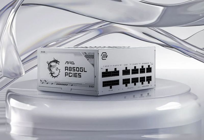 Блок живлення MSI MAG A850GL PCIE5 White 850W (MAG A850GL PCIE5 WHITE)
