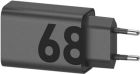 Зарядний пристрій Motorola 68W Black + кабель Type-C (MC-682N)