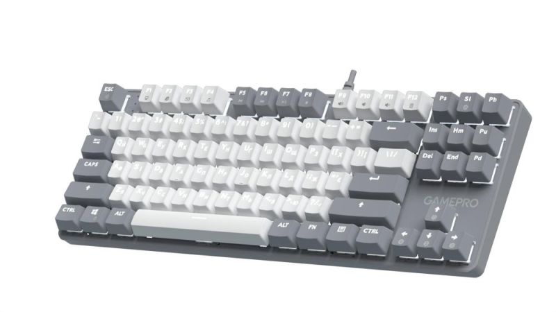 Клавіатура GamePro Genesis Metallic Outemu Red Swithes USB Gray (MK110G)