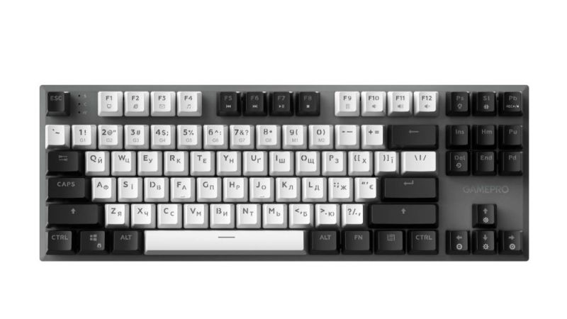 Клавиатура GamePro Genesis Joker Outemu Red Swithes USB Gray (MK124G)
