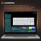 Клавиатура GamePro Genesis Joker Outemu Red Swithes USB White (MK124W)
